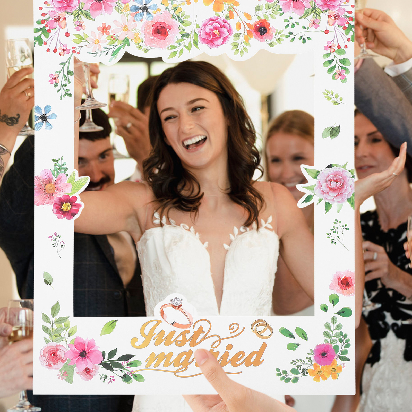 Frames Photo for Wedding Party - Photo Booth Frame ulasan dan harga