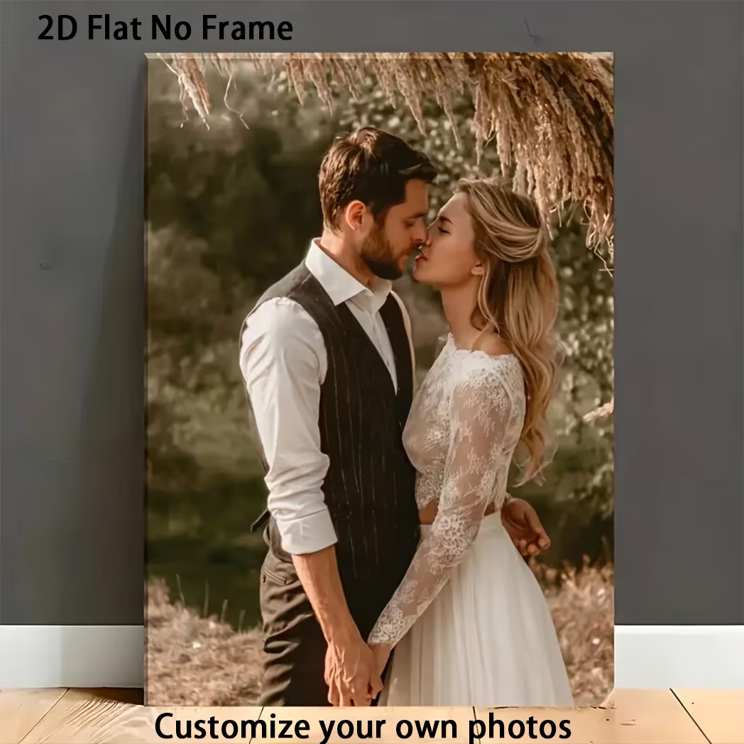 Custom Photo Canvas Poster — M - Eve Party ulasan dan harga