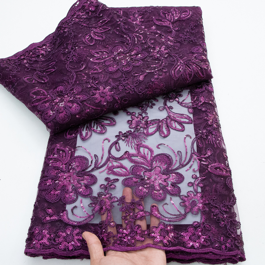 2026 African Mesh Tulle Lace F - Glitter Tablecloth ulasan dan harga
