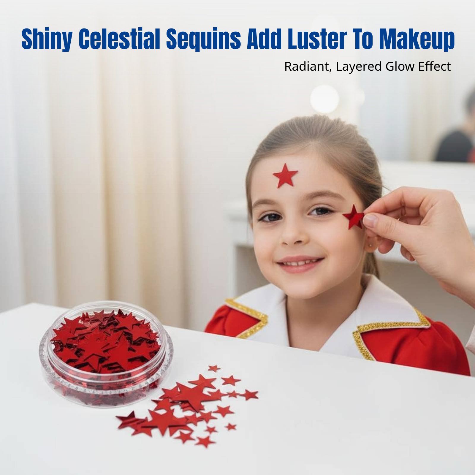 Celestial Sparkle Face Sticker - Event & Party Supply Photos ulasan dan harga