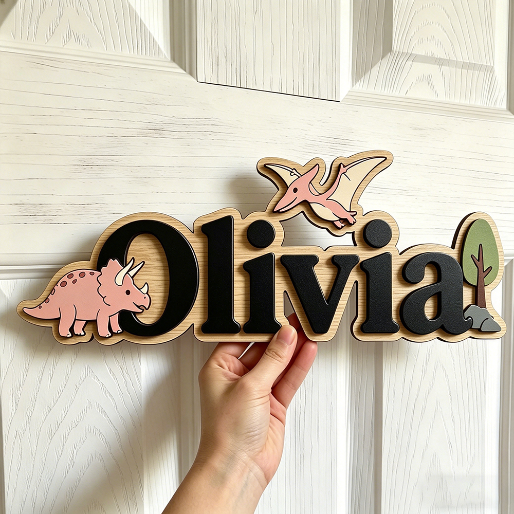 Personalized Dinosaur Name Sig - Eve Party ulasan dan harga