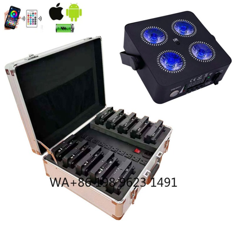 4X18W RGBWA+UV 6IN1 Mini Wirel - Event & Party Supply Photos ulasan dan harga
