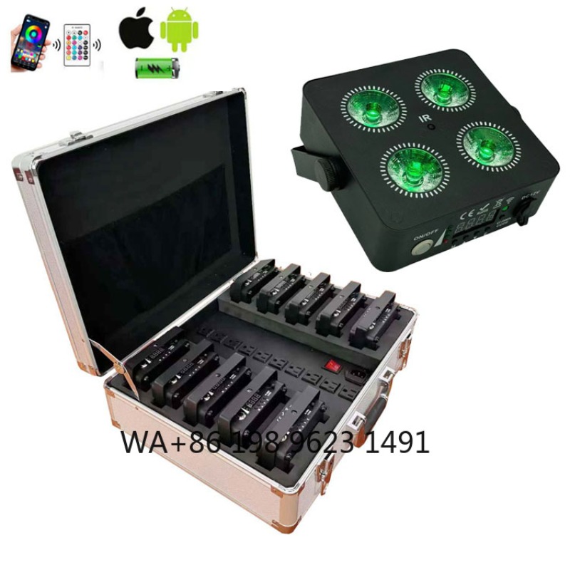4X18W RGBWA+UV 6IN1 Mini Wirel - Event & Party Supply Photos ulasan dan harga
