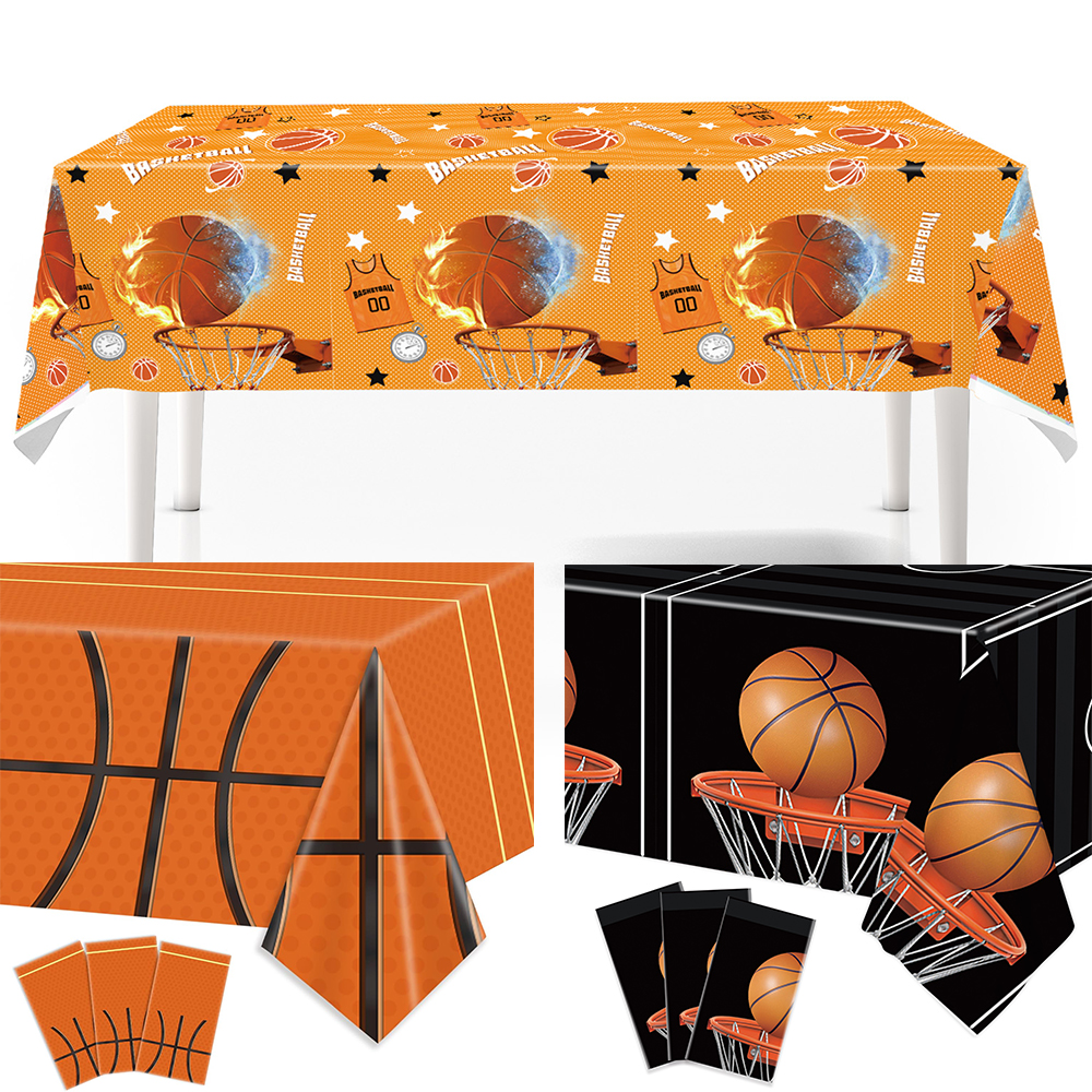 Basketball Birthday Party Deco - Table Cloth Disposable ulasan dan harga