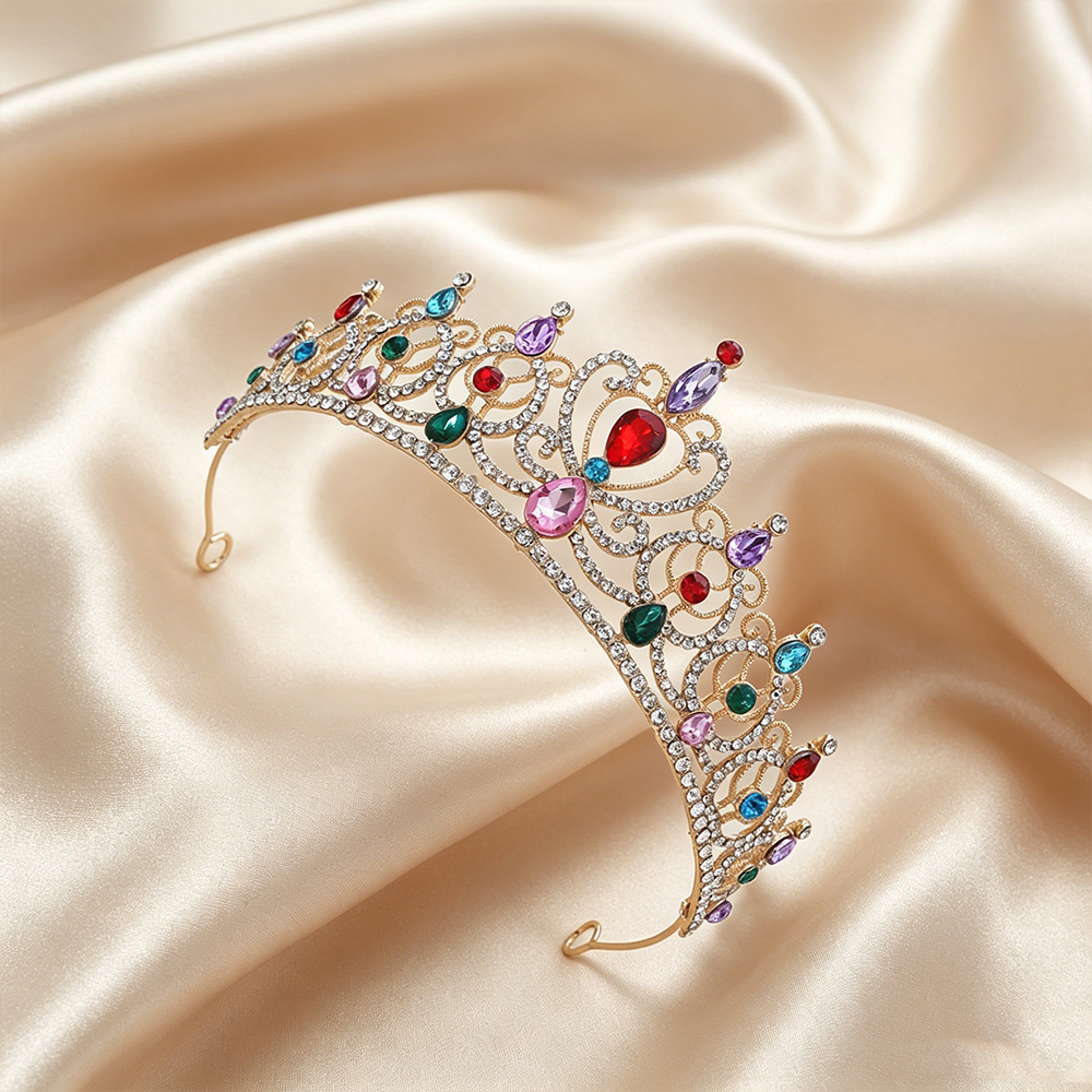 Luxury Vintage Gold Tiara Crow - Event & Party Supply Photos ulasan dan harga