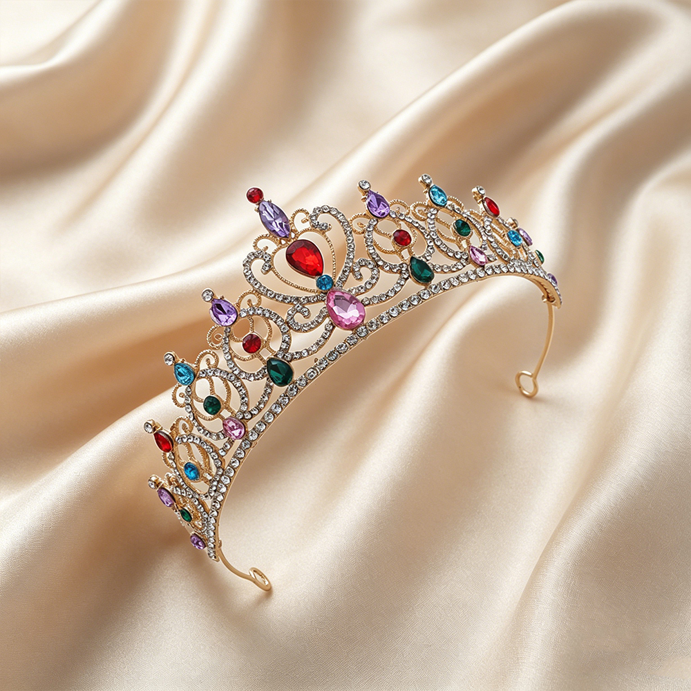 Luxury Vintage Gold Tiara Crow - Event & Party Supply Photos ulasan dan harga