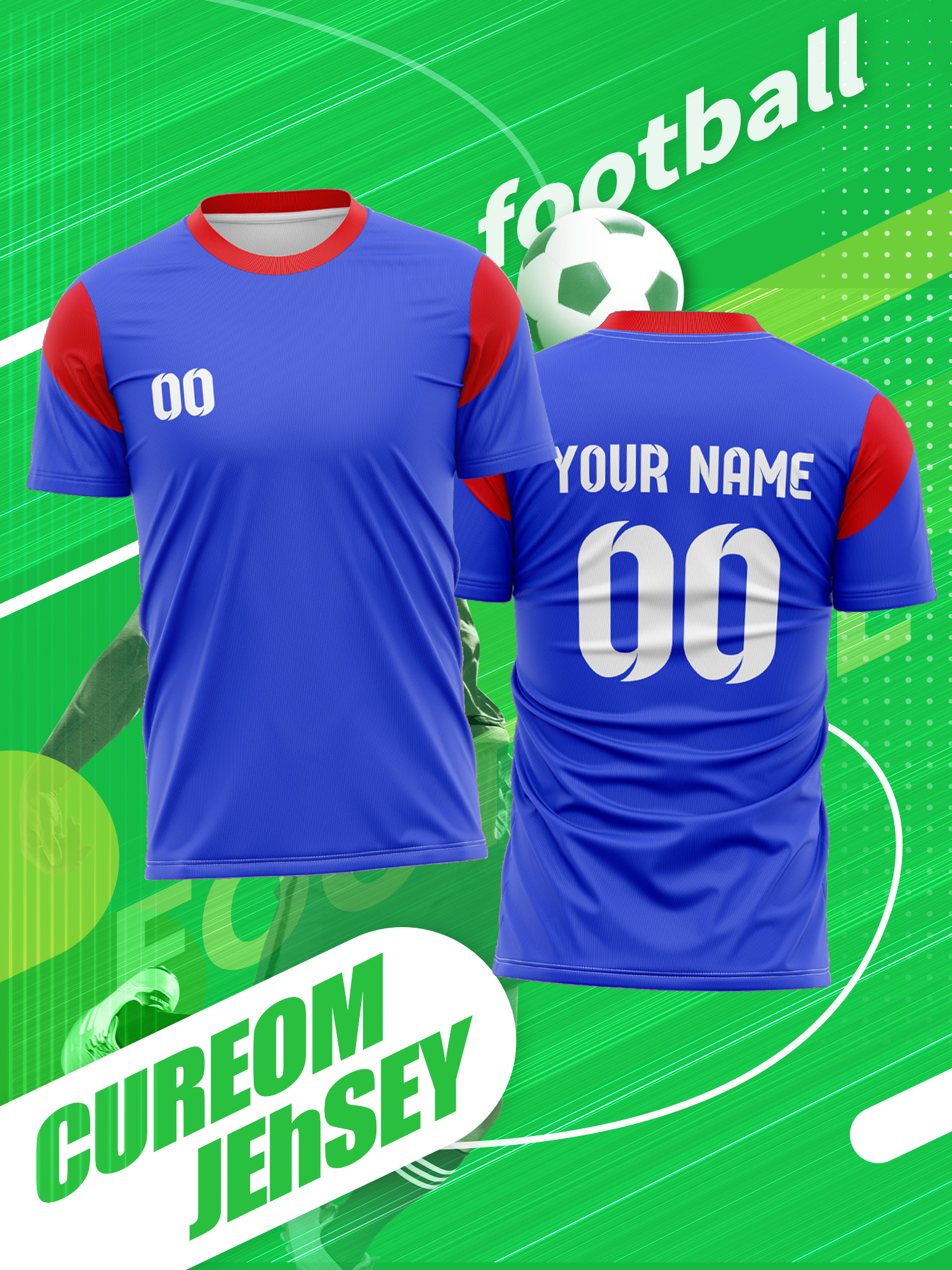 Custom Photo Name Number Socce - Event & Party Supply Photos ulasan dan harga