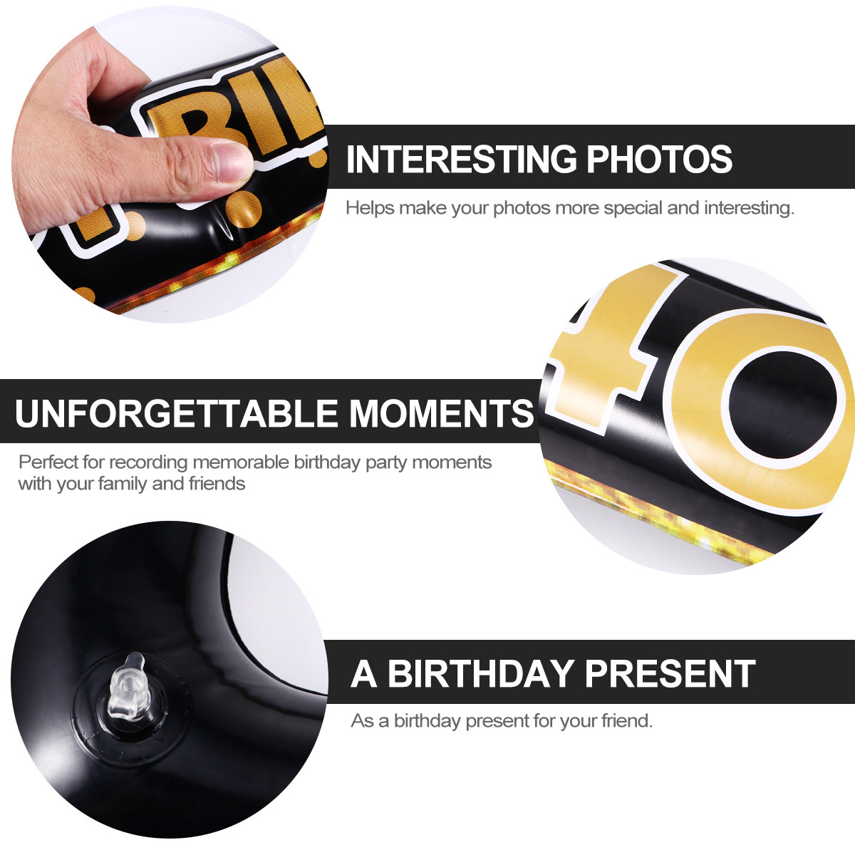 Bday Inflatables First Birthda - Photo Booth Frame ulasan dan harga