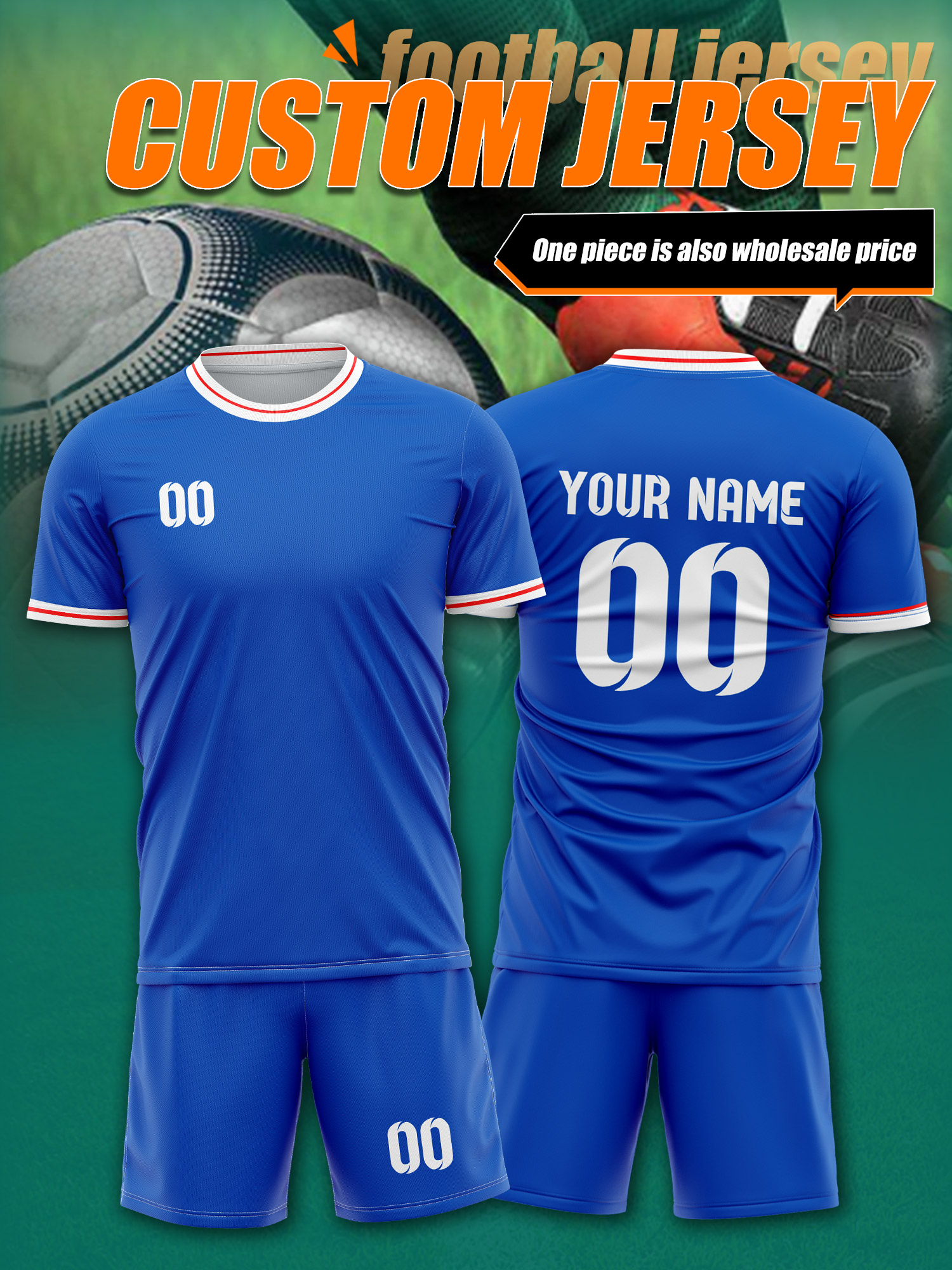 Custom Image Number Name Socce - Event & Party Supply Photos ulasan dan harga