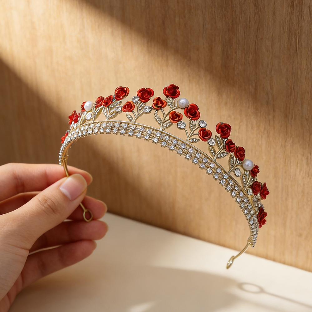 Baroque Crown Wedding Headwear - Event Suppliers ulasan dan harga