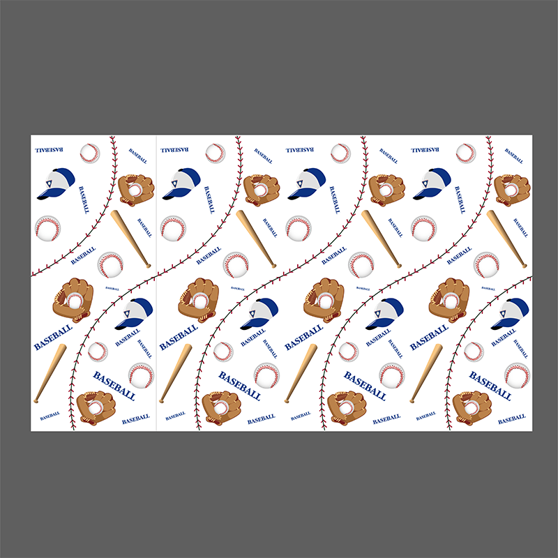 130x220cm Baseball Sports Disp - Table Cloth Disposable ulasan dan harga