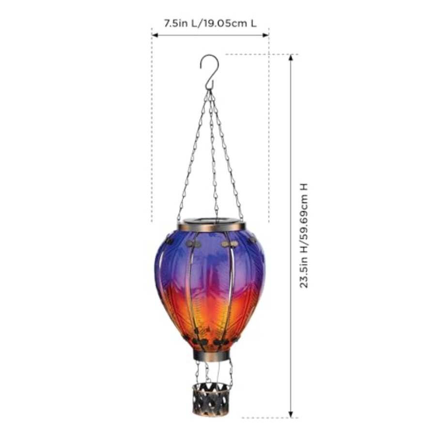 23.5 Inch Hot Air Balloon Sola - Led Balloon Light ulasan dan harga