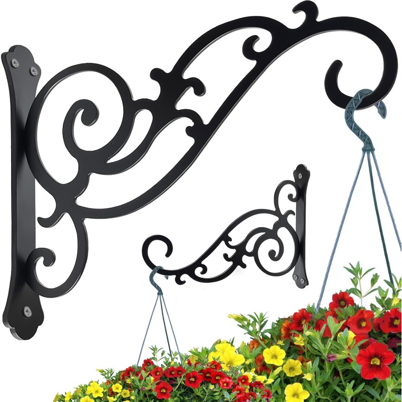1PC Wall Mounted Bracket Iron  - Flower Wall Panel ulasan dan harga