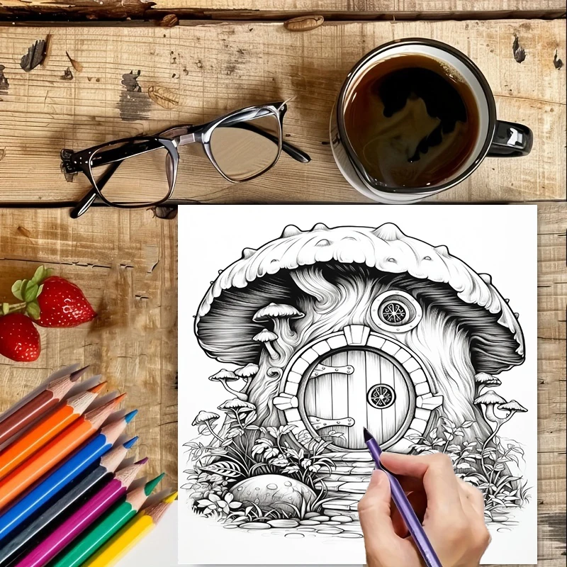 Coloring Book Fairy Door for A - Supply Event ulasan dan harga