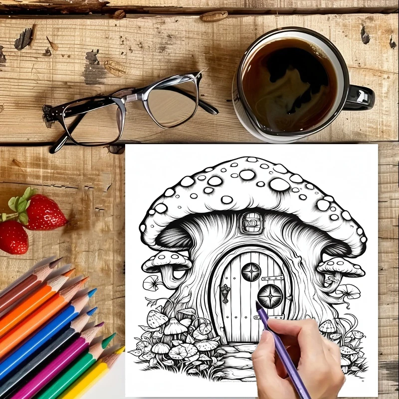 Coloring Book Fairy Door for A - Supply Event ulasan dan harga