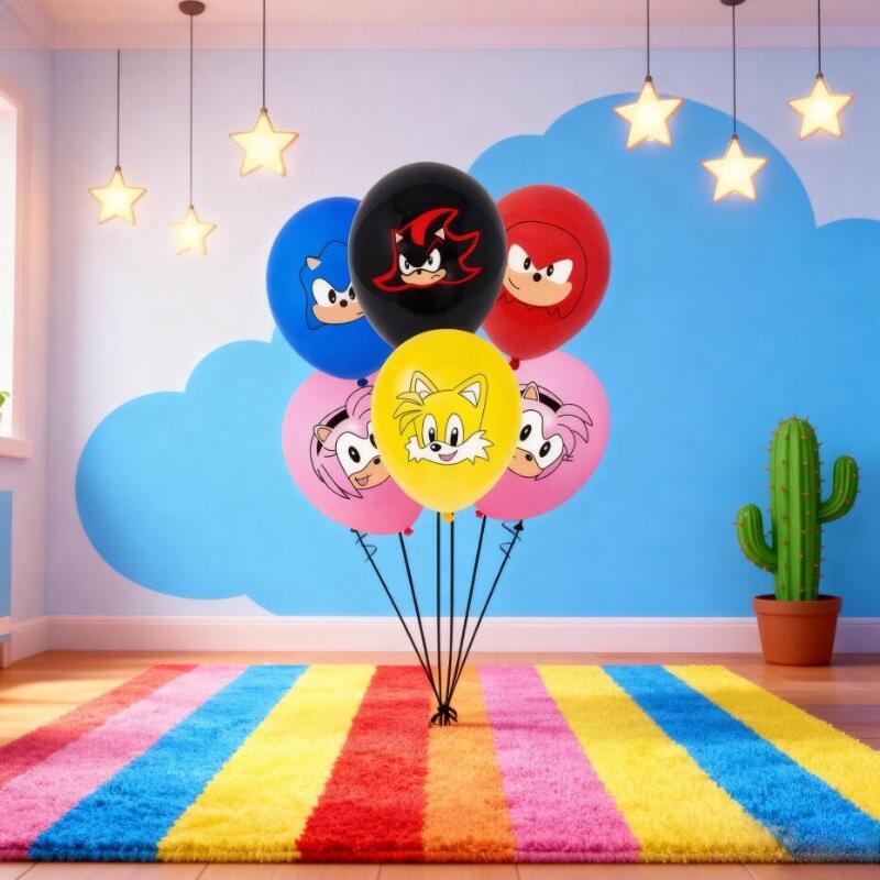 12pcs Sonics Anime Peripheral  - Supply Event ulasan dan harga