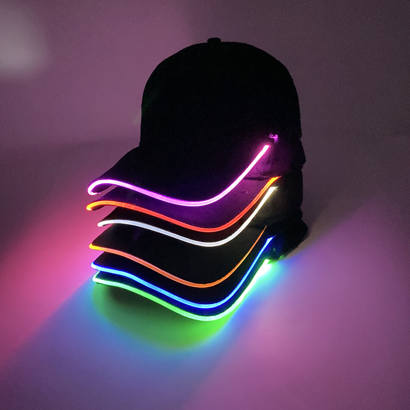 LED Light up Baseball Hat Flas - Cotton Candy Cone ulasan dan harga