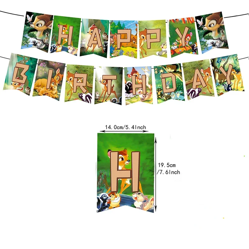 Bambi Forest Pet Deer Birthday - Supply Event ulasan dan harga