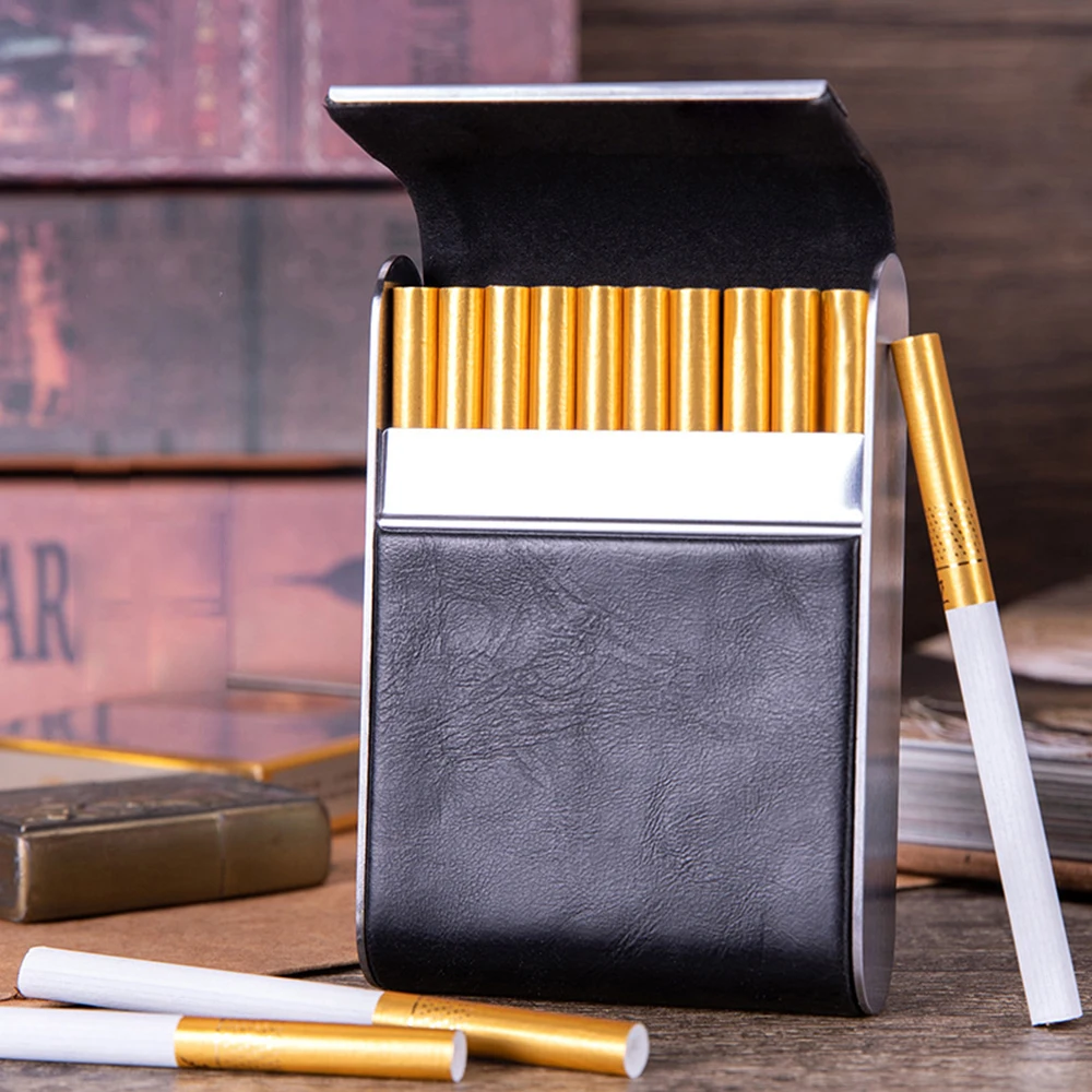 Leather Metal Cigarette Case,  - Event & Party Supply Photos ulasan dan harga