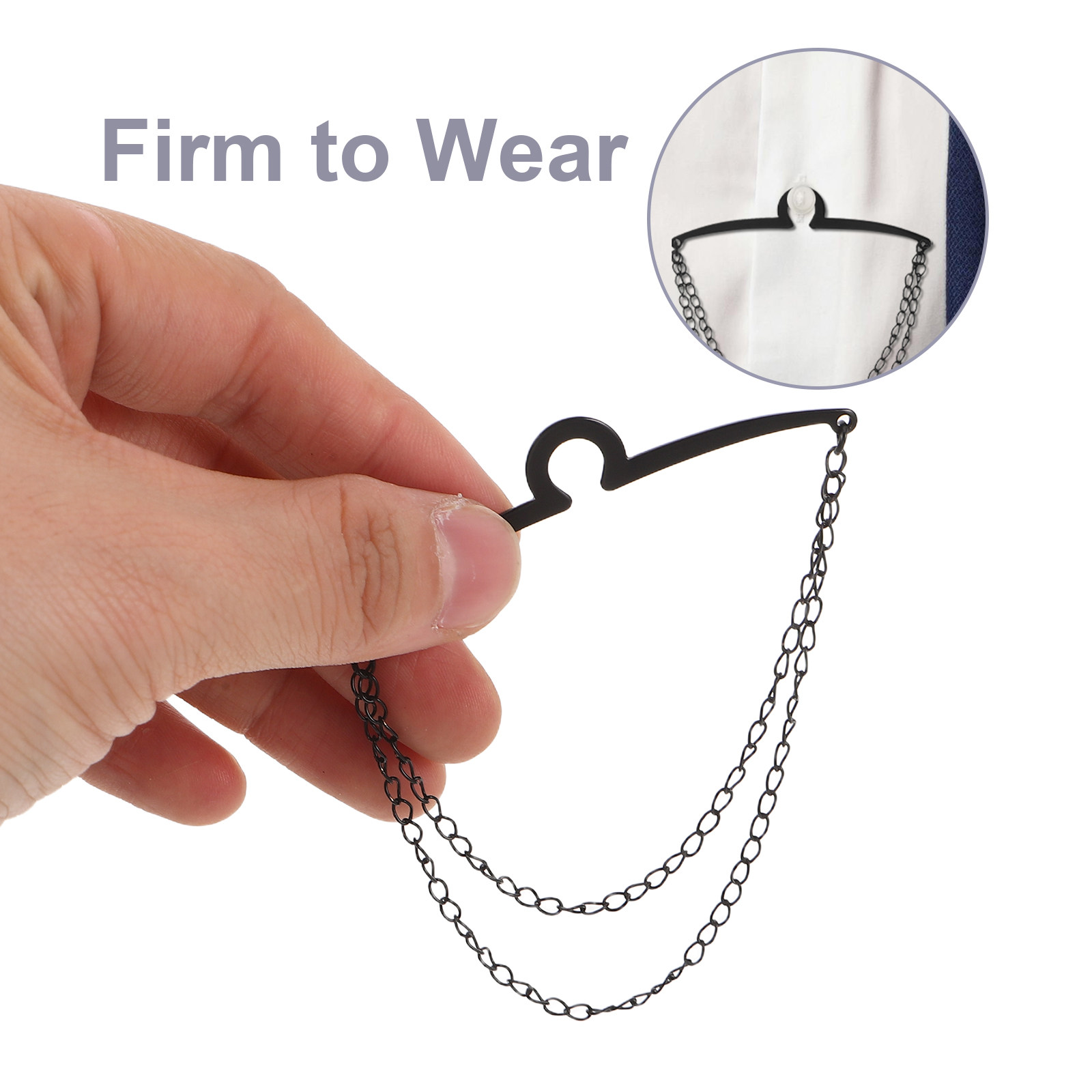 3pcs Shirt Tie Clips For Men C - Event & Party Supply Photos ulasan dan harga