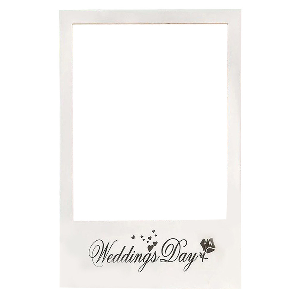 3Pcs Creative Couple Photo Fra - Photo Booth Frame ulasan dan harga