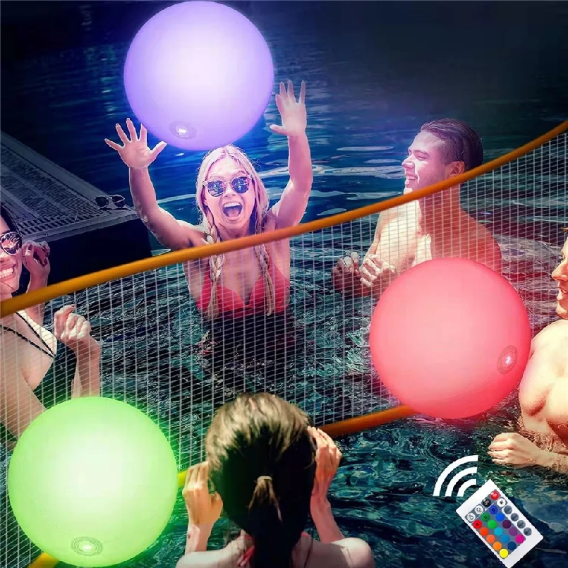 1pc 40CM Solar Powered Floatin - Led Balloon Light ulasan dan harga
