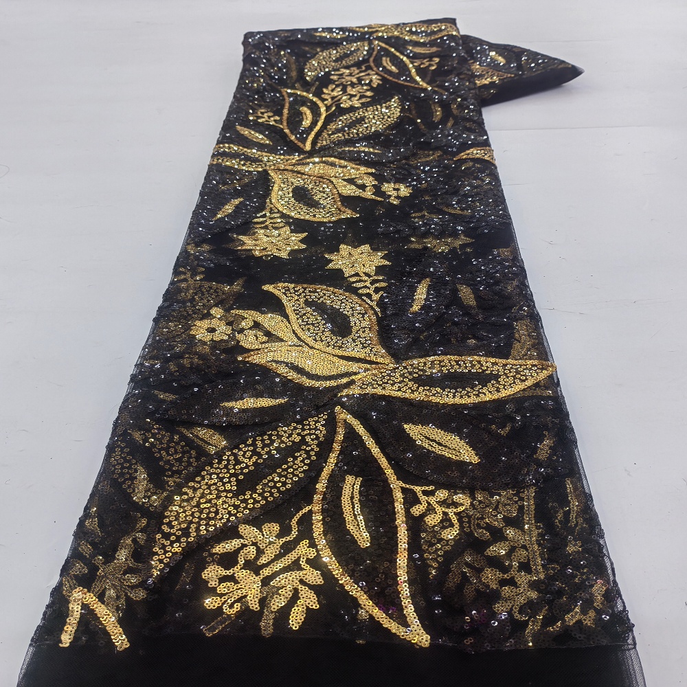 French Mesh Lace 2026 Fabrics  - Glitter Tablecloth ulasan dan harga