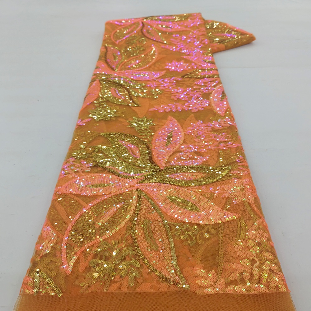 French Mesh Lace 2026 Fabrics  - Glitter Tablecloth ulasan dan harga